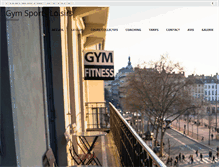 Tablet Screenshot of gymsportsloisirs.fr